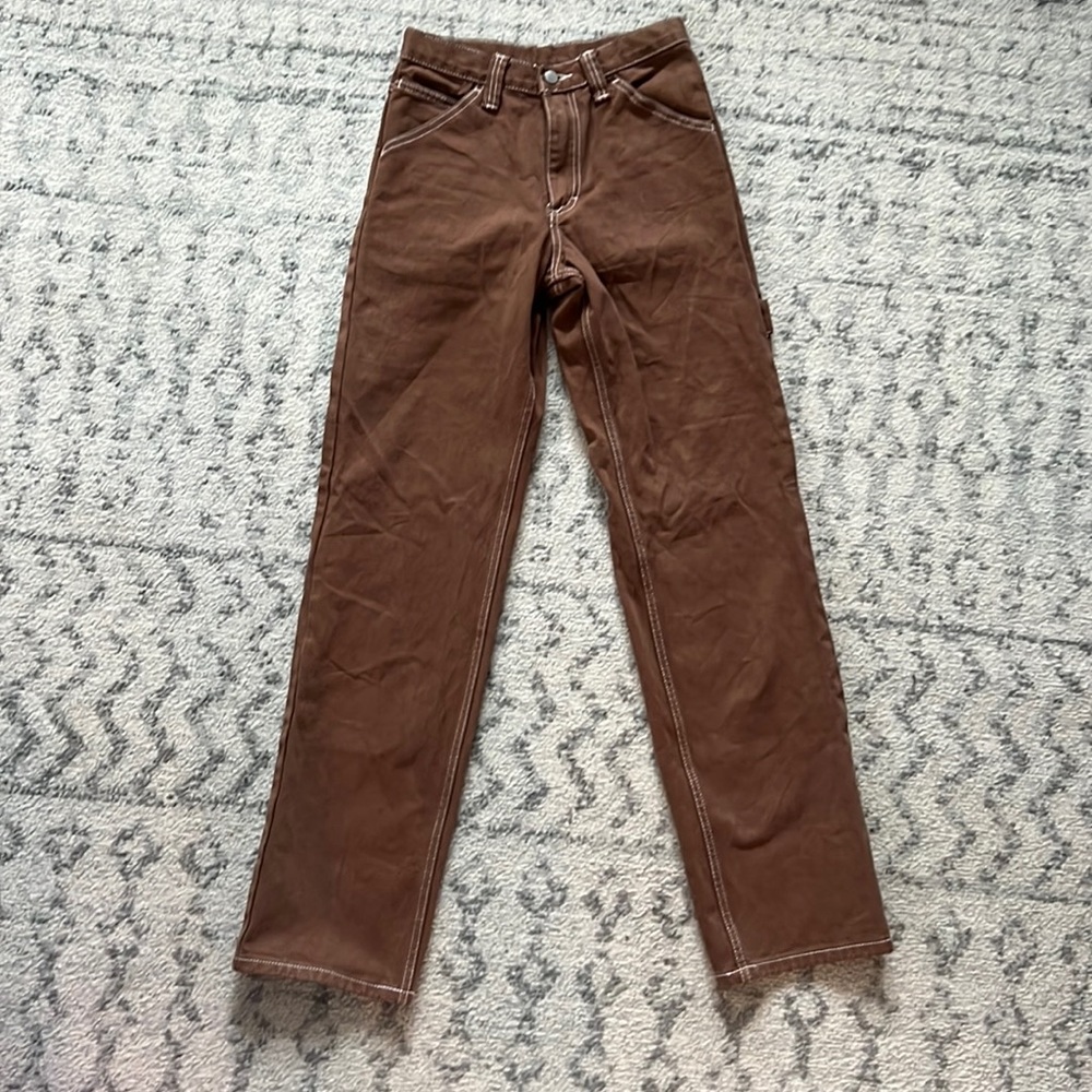 Brown carpenter pants